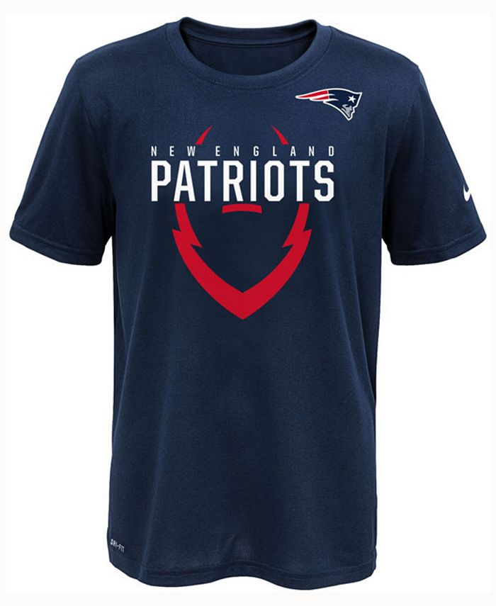 Nike Kids' New England Patriots Icon T-Shirt, Big Boys (8-20) - Macy's
