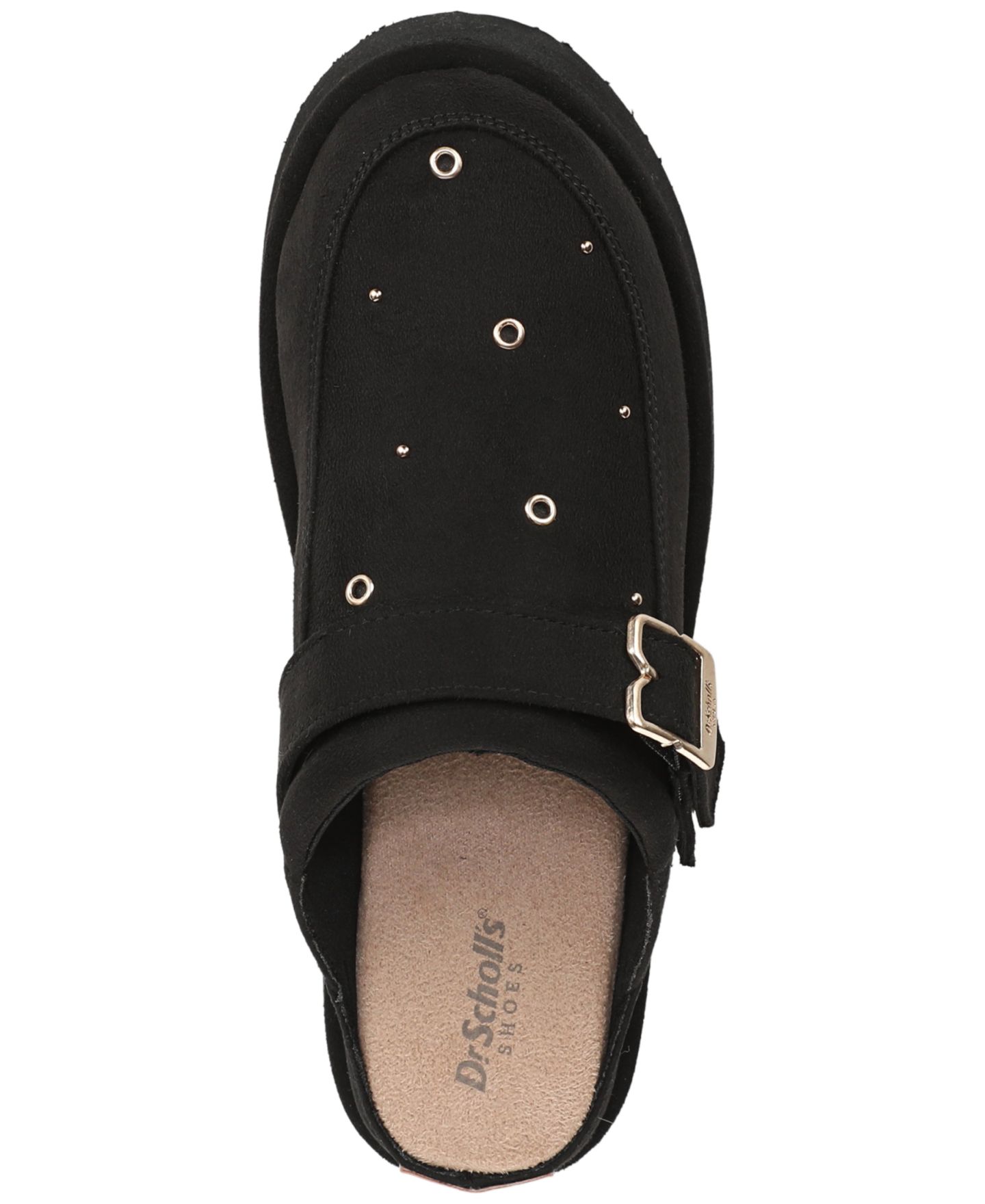 Женские сабо Dr. Scholl's Chill Out Iconic Stud Slip-On, цвет: Чёрный — фото 4