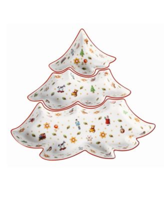 Toy's Delight Tree Shaped 3-Piece Dip Bowl Set