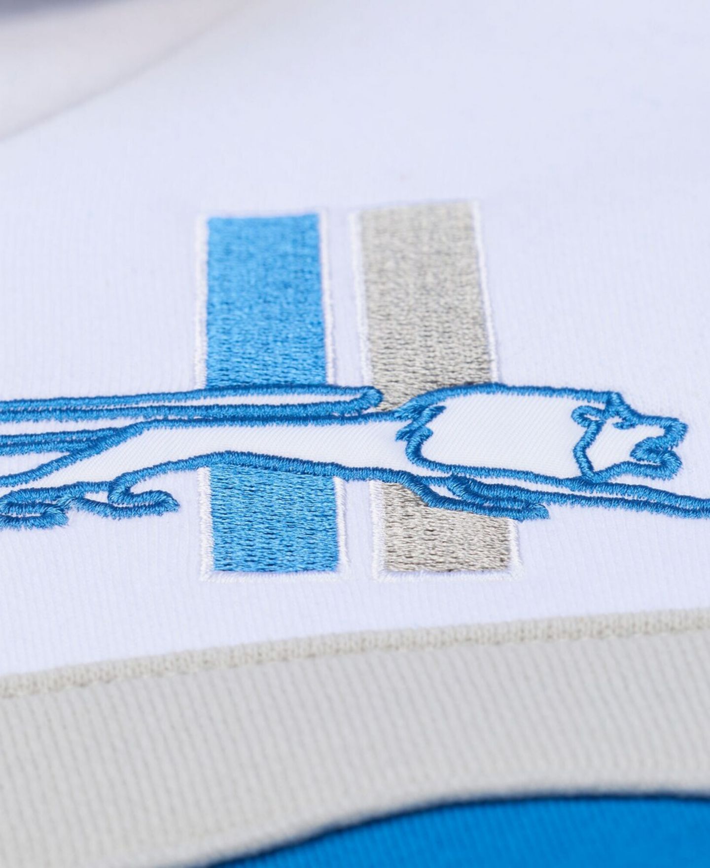 Мужское худи Mitchell & Ness Blue Detroit Lions Head Coach — фото 3