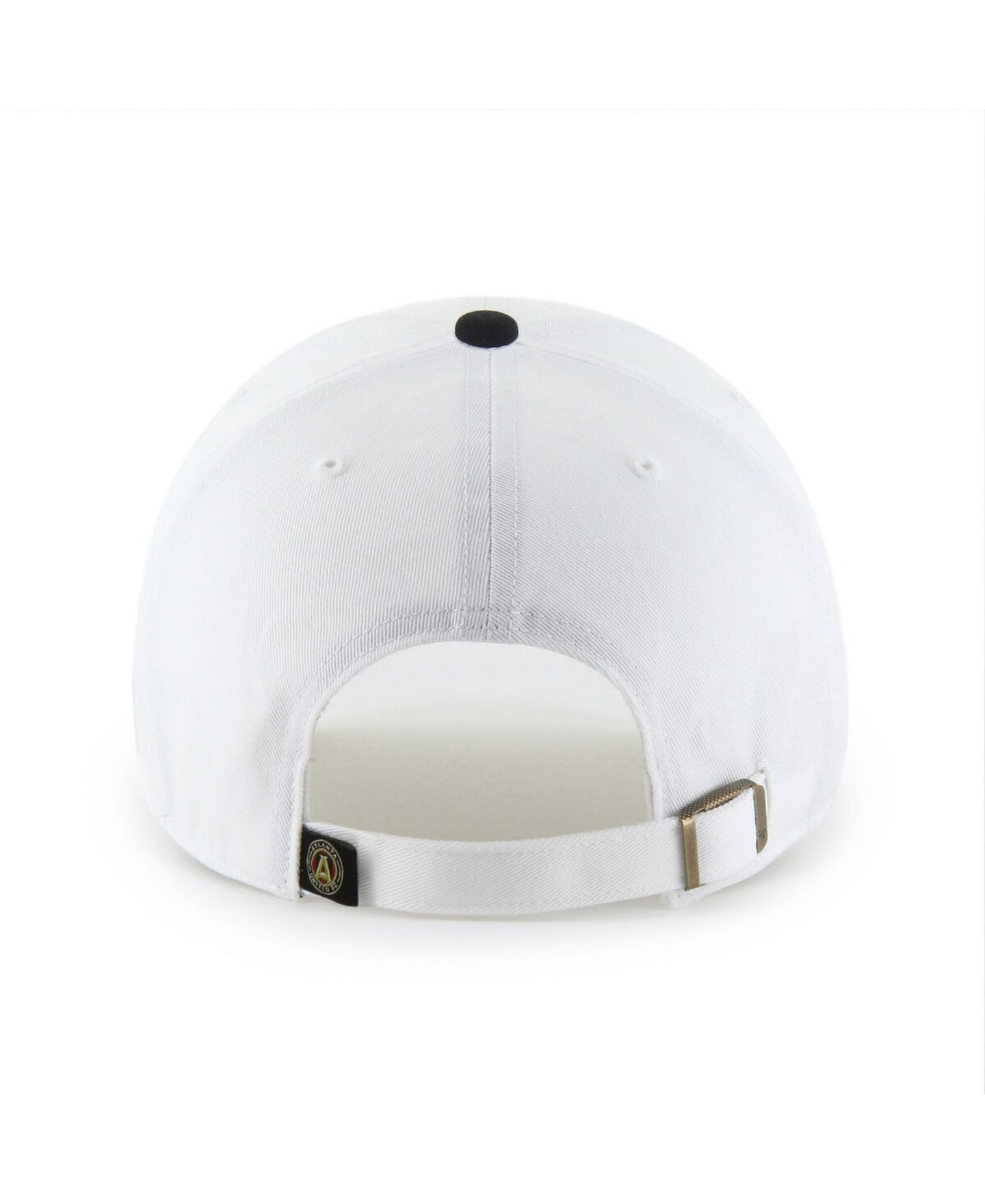 Мужская кепка '47 Brand White Atlanta United FC Two-Tone Clean Up Adjustable Hat — фото 2