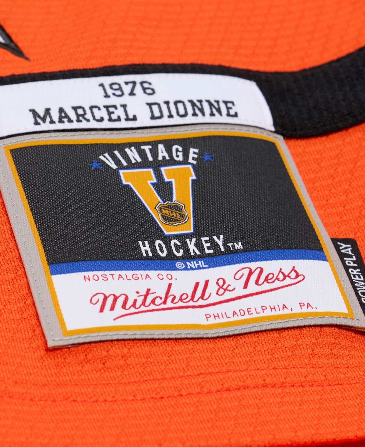 Mitchell & Ness Men's Marcel Dionne Orange 1976 Nhl All-Star Game Power Play Jersey