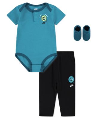 Baby Boys' Multisport Bodysuit, Pants and Socks, 3-Piece Set
