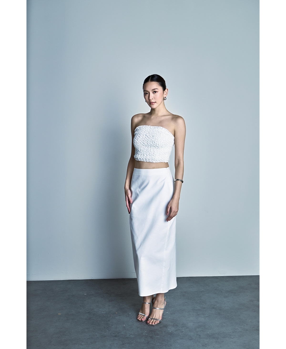 endless rose Women's Linen Maxi Skirt
