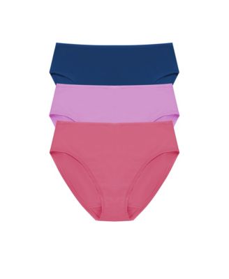 Women's 3-Pack. Bliss Bare Cotton Hipster Underwear 774346MP