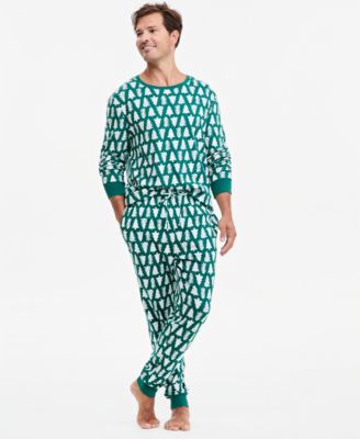 Men's Tree Geo Pajama Set
