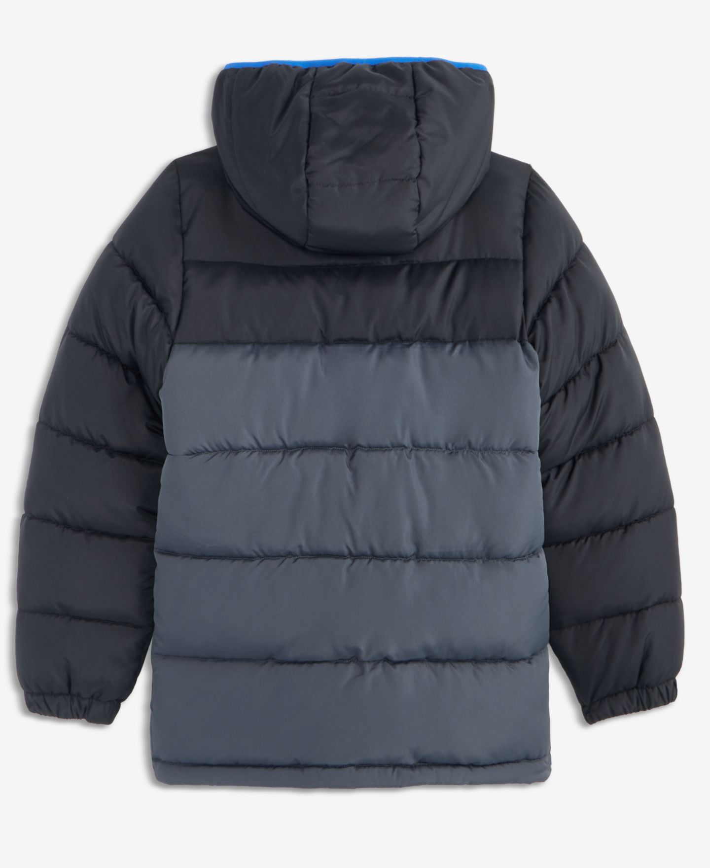 Куртка Reebok Hooded Puffer Jacket для мальчиков, цвет: Угольный серый — фото 2