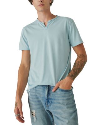Men's Venice Burnout Notch Short-Sleeve T-Shirt