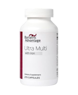 Ultra Multivitamin with Iron Ultra Multi with Iron Capsule Format Multivitamin  Provides Full Complex of B 270 Capsules