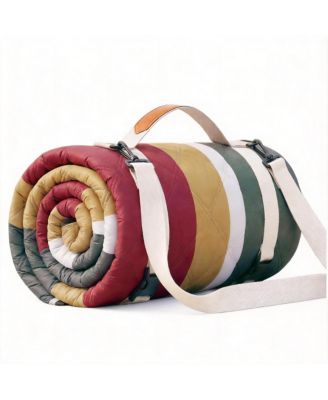 80''80'' Waterproof Beach Blanket Picnic Camping Mat Oversized Foldable Sandproof Towel Vacation Gift