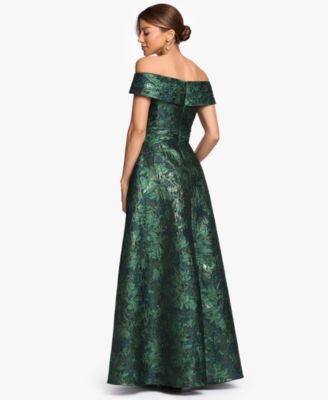 forest green wedding guest dresses Spaghetti Straps Dark Green Long Wedding Guest Dress with Split
