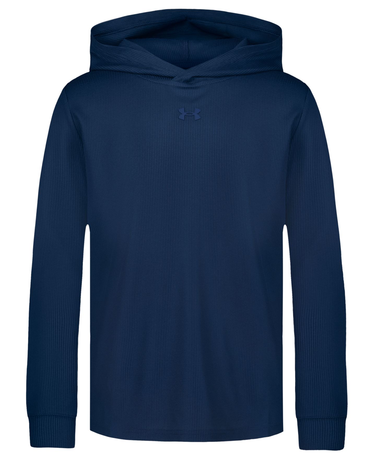 Детское текстурное термо-худи Under Armour, 8-20, цвет: Тёмно-синий — фото 1