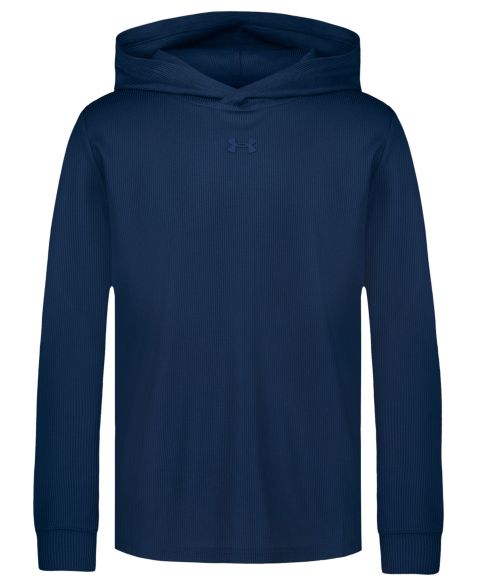 Детское текстурное термо-худи Under Armour, 8-20, цвет: Тёмно-синий