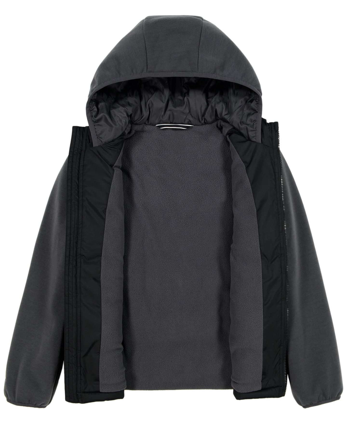 Куртка Under Armour Full-Zip Quilted Hooded Jacket для мальчиков, цвет: Чёрный — фото 5