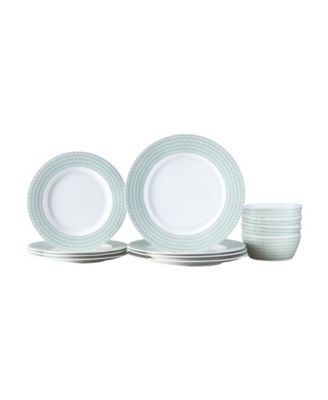 Ornament 12-Piece Dinnerware Set, Service for 4