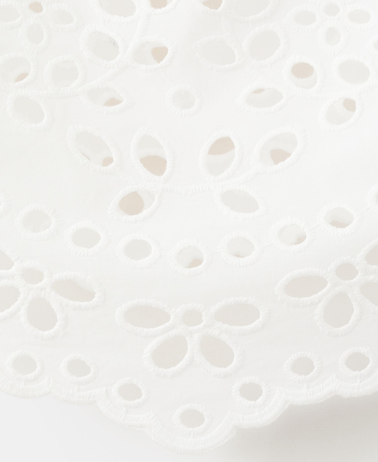 Women's Embroidered Open-Work Top