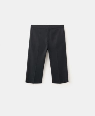 Women's Linen Capri Pants
