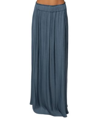 Women's River Satin Maxi Skirt