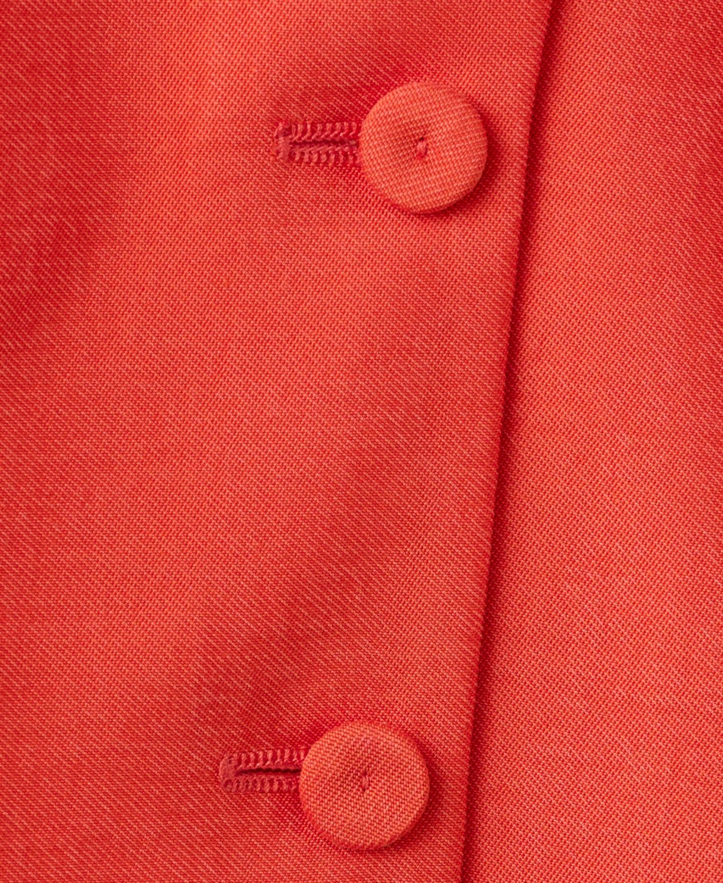 Женский жилет Mango Crossed Lyocell Vest, цвет: Clementine — фото 6