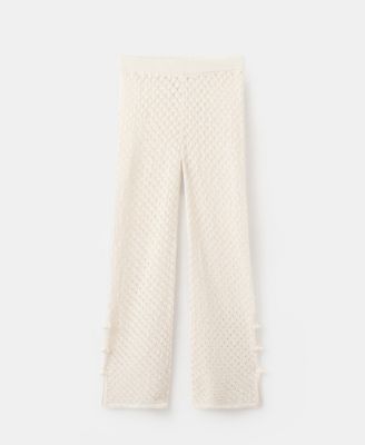 Women's Openwork Knitted Pants