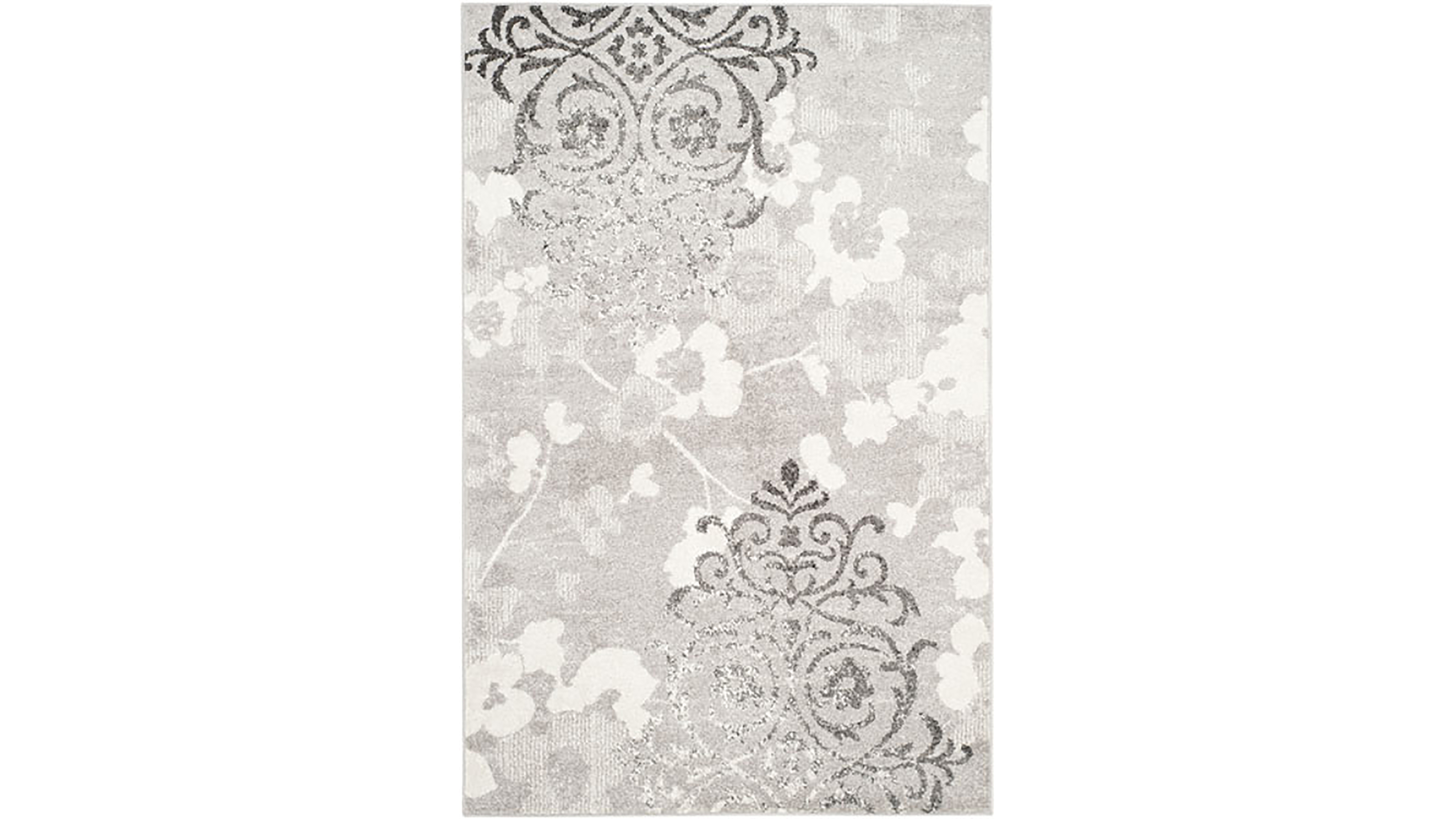 Safavieh Adirondack 114 Silver and Ivory 8' x 10' Area Rug