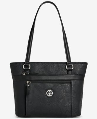 Paisley Deboss Promo Tote