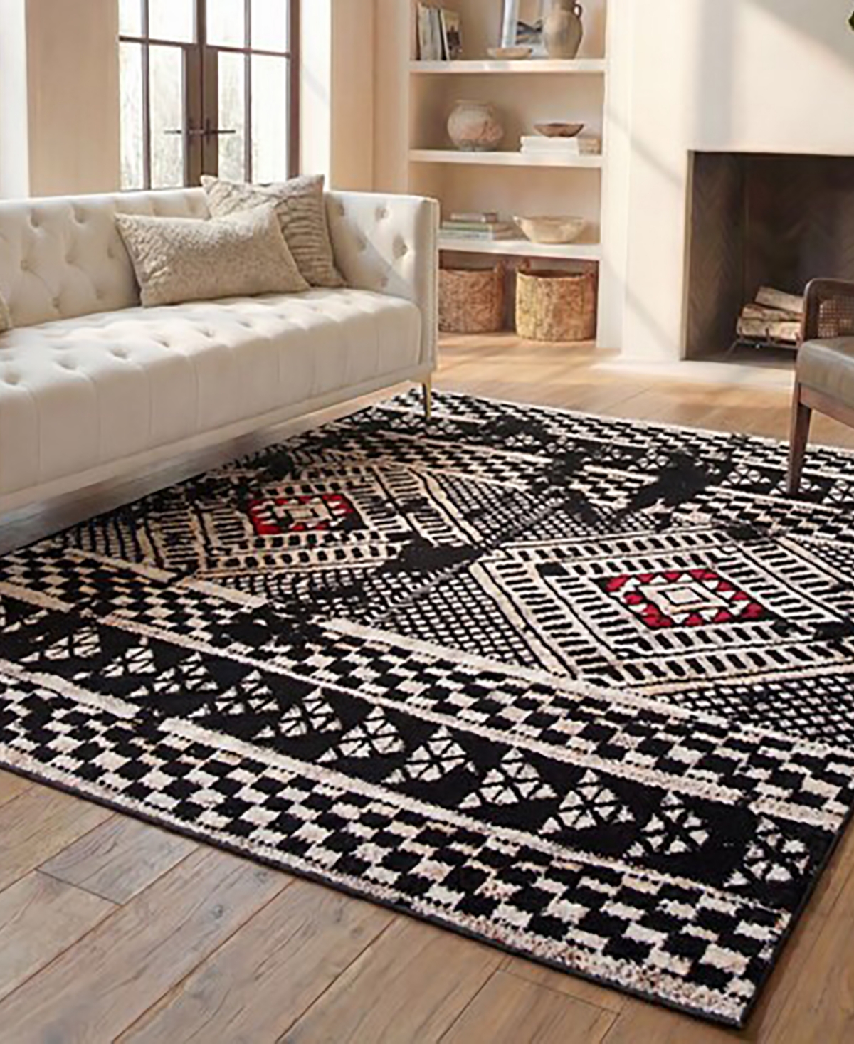 Safavieh Adirondack Light Gray and Gray 5'1" x 7'6" Area Rug