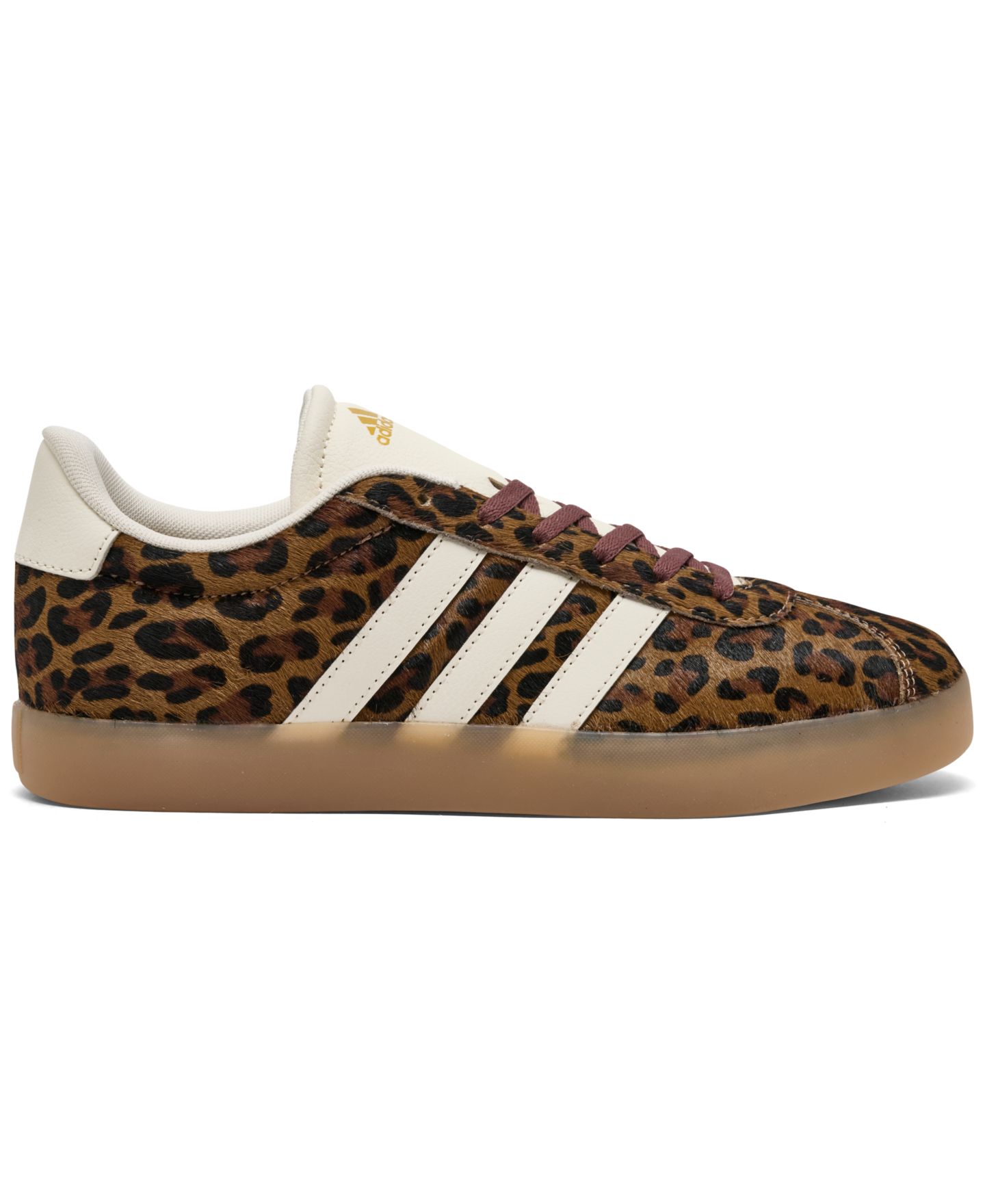 Детские кроссовки adidas VL Court 3.0 Lifestyle для девочки, цвет: Белый / Коричневый — фото 6
