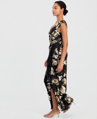 floral maxi dresses for women Women's fitting feel premium cotton nighty Formal dresses Forever in love with Color:Multicolore