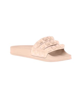 Girls Mini Carmen Blush Slides Sandals
