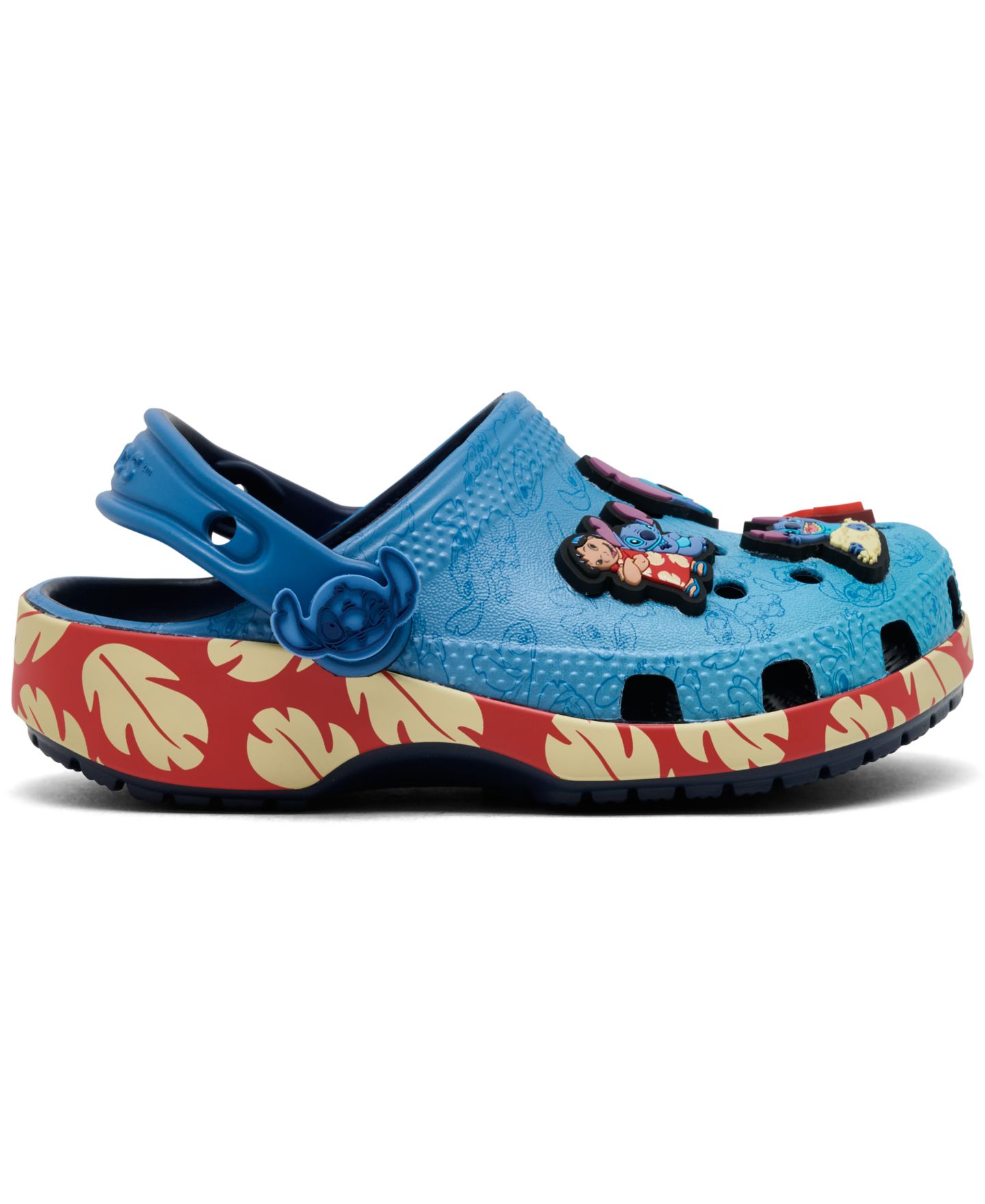 Детские сабо Crocs X Lilo & Stitch Classic, цвет: Разноцветный — фото 2