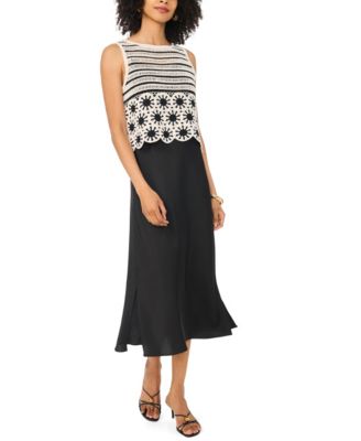 Women's Crewneck Slip Dress