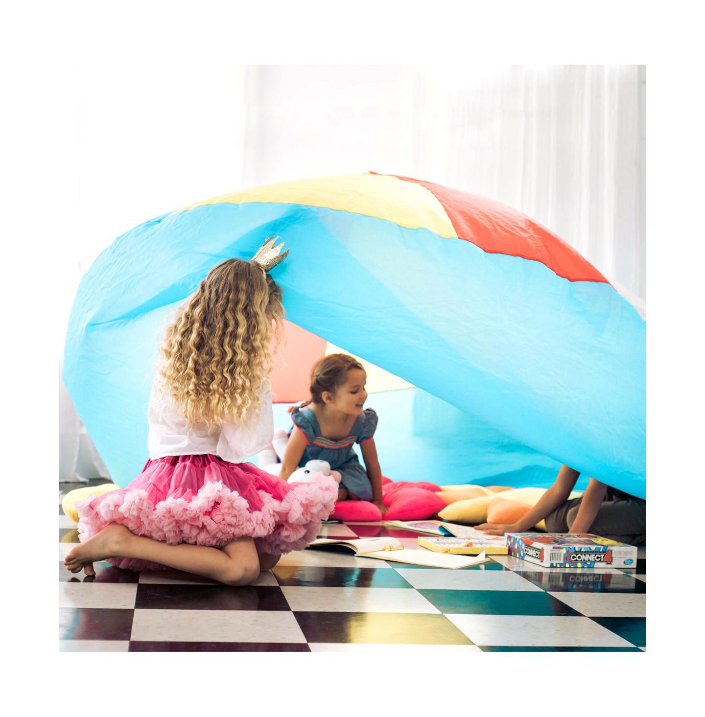 Детская игрушка AirFort Inflatable Fort for Kids, Builds in 30 Sec, Play Tent Age 3+, цвет: Синий — фото 6