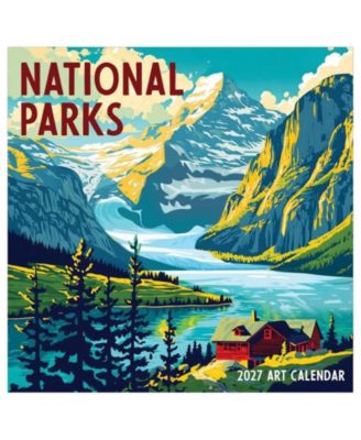 2027 National Parks-Art Mini Calendar