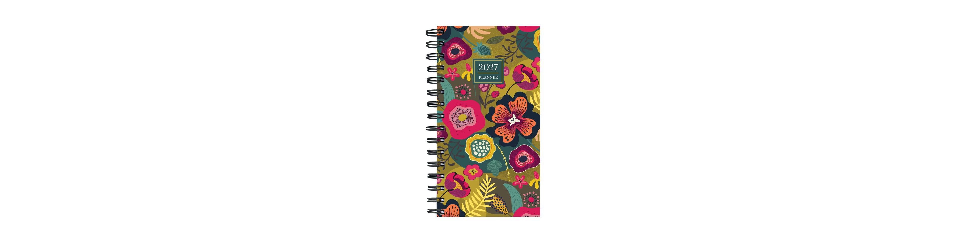 Tf Publishing Paper Goods 2027 Funk and Floral Small Weekly Monthly Planner