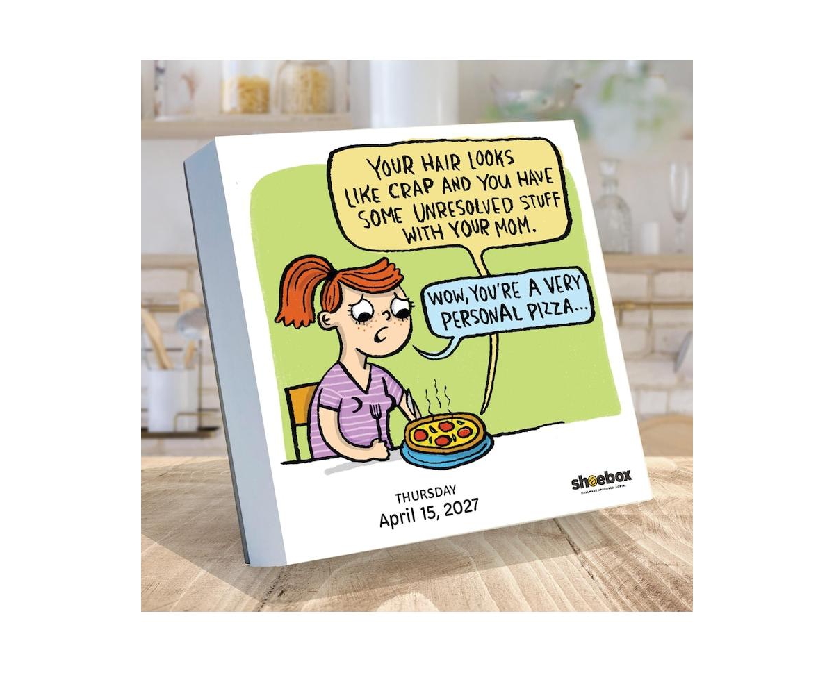 Tf Publishing Paper Goods 2027 Shoebox Daily Desktop Calendar