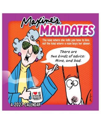 2027 Maxine Wall Calendar