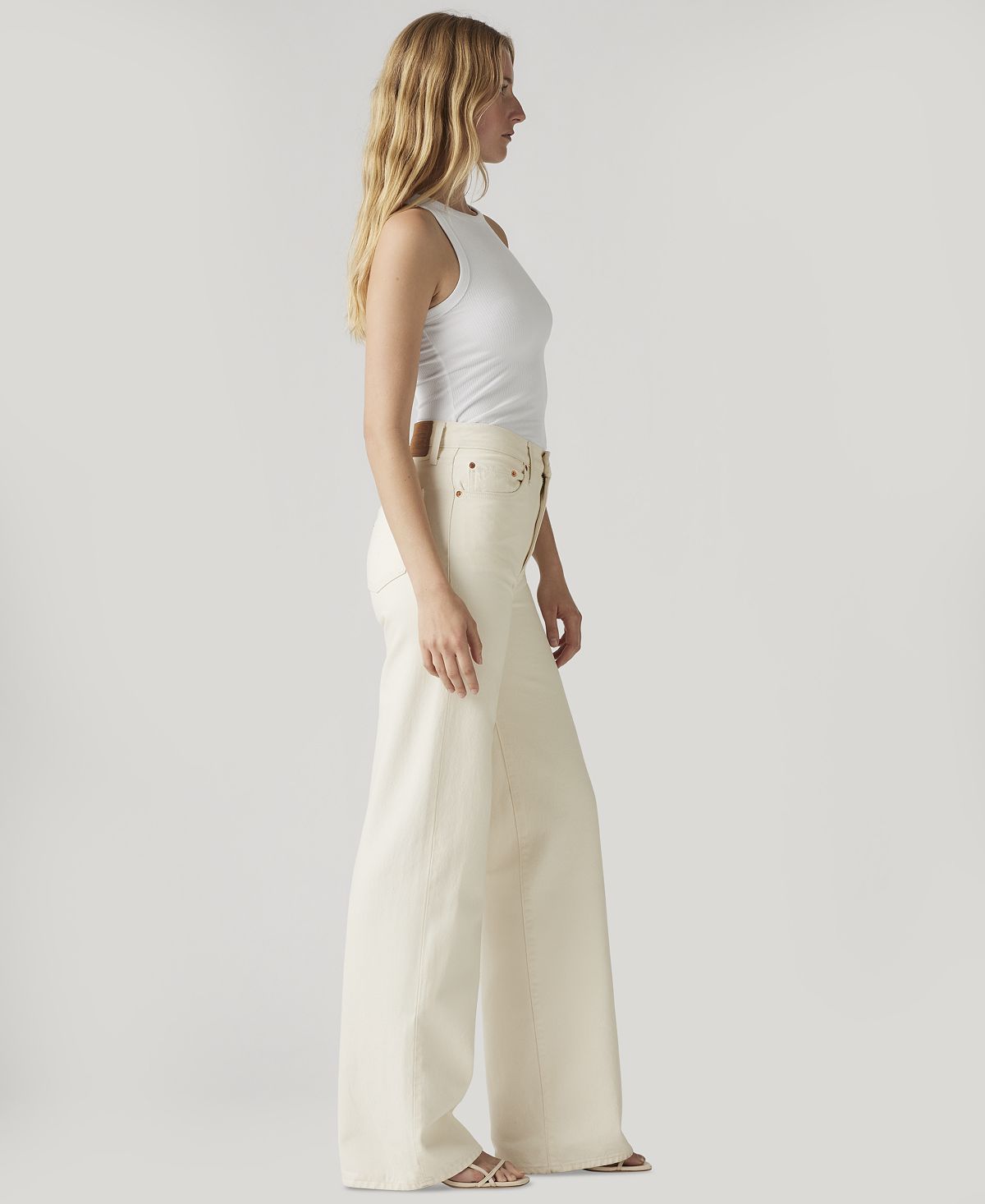 Levi's® Premium Women's Ribcage Wide-Leg Jeans view 4 — MAYCSS fashion products