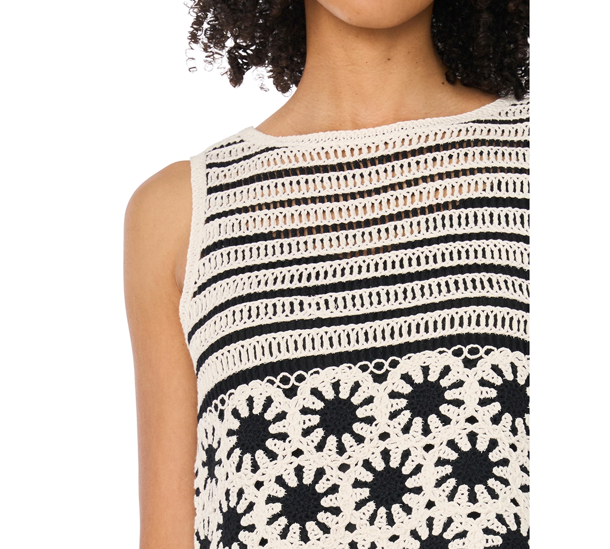 Vince Camuto Women's Crewneck Slip Dress