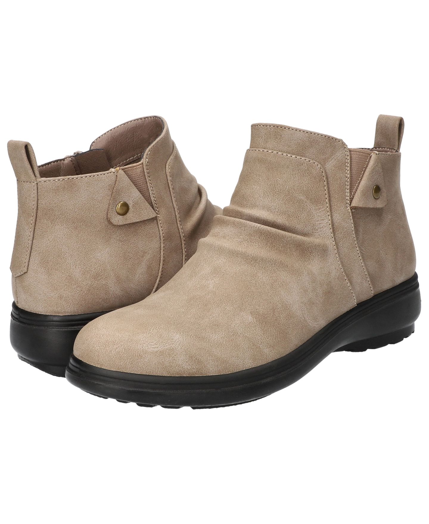 Женские ботинки Easy Street Ariadne Ankle Booties, цвет: Бежевый — фото 7