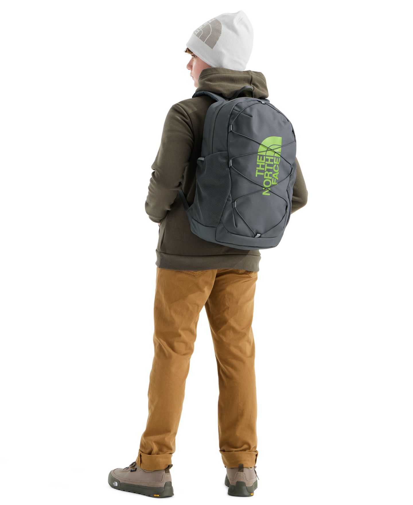 Рюкзак The North Face Youth Court Jester для детей, цвет: Дымчатый жемчужный / Мох — фото 5