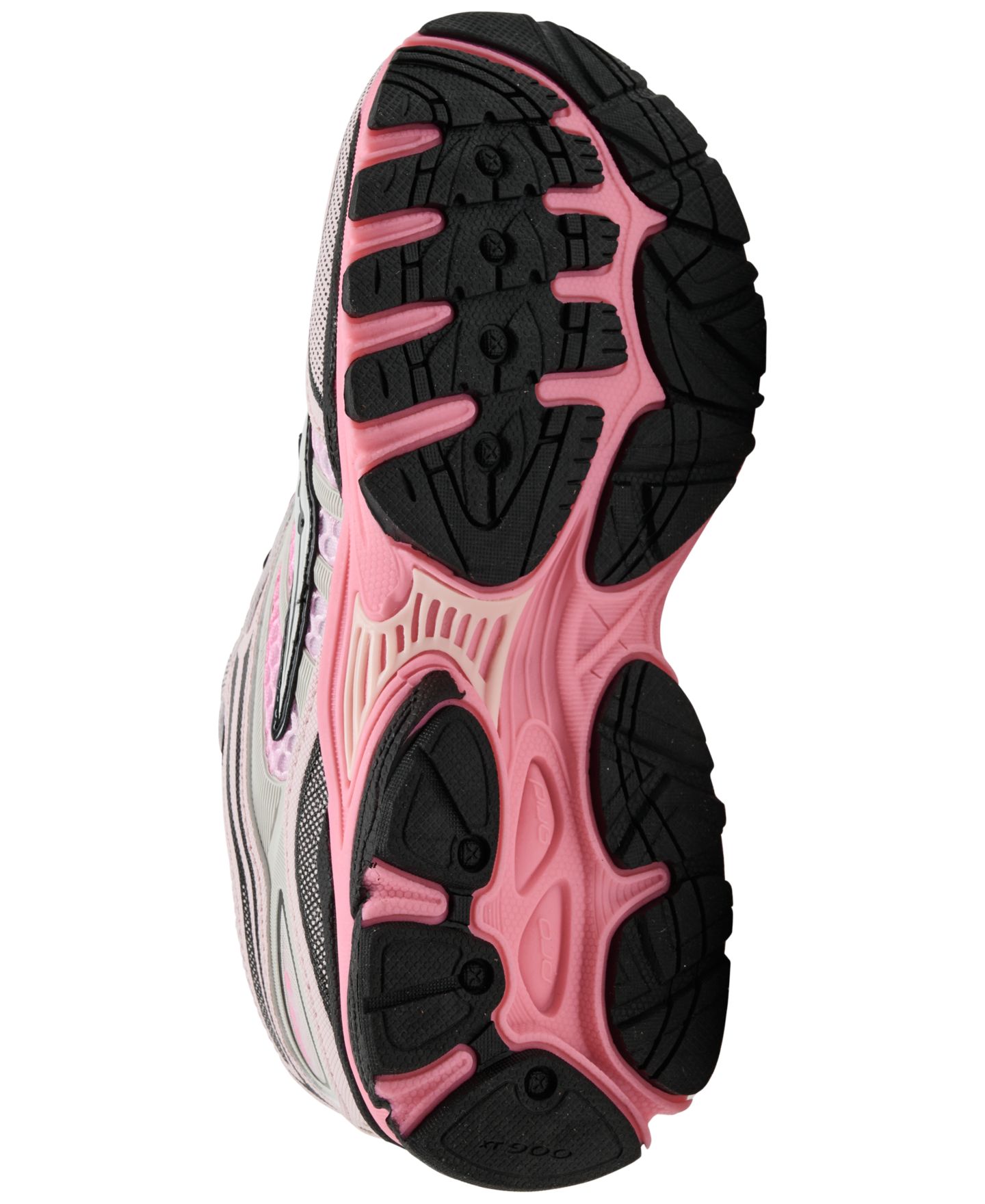 Детские кроссовки Saucony Big Kids Omni 9 Running, цвет: Чёрный / Лососевый — фото 6