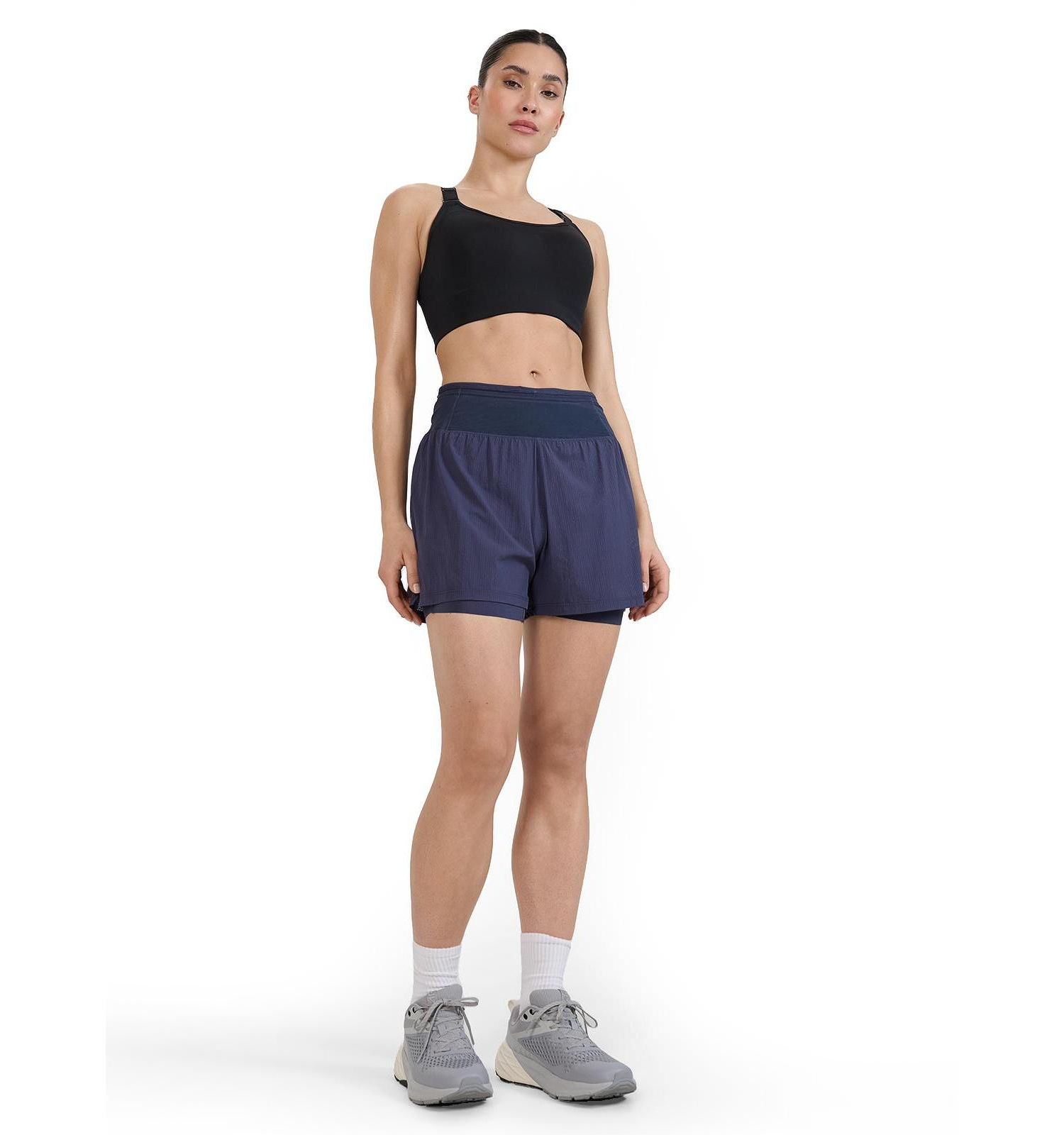 Women's Quick-Dry Trail Running Shorts Mid Rise Regular Fit