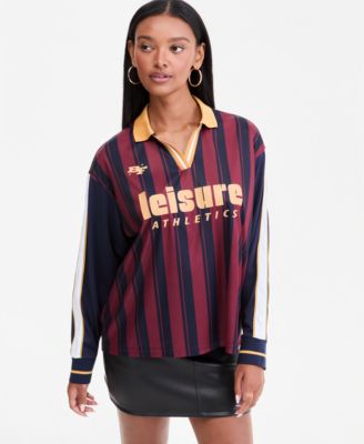 Women's Leisure Athletics Graphic Long-Sleeve Jersey