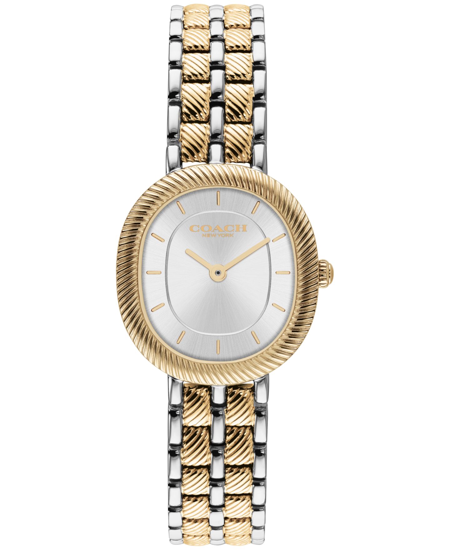 Женские часы COACH Harlow Two-Tone Stainless Steel Bracelet Watch 23.8mm — фото 1