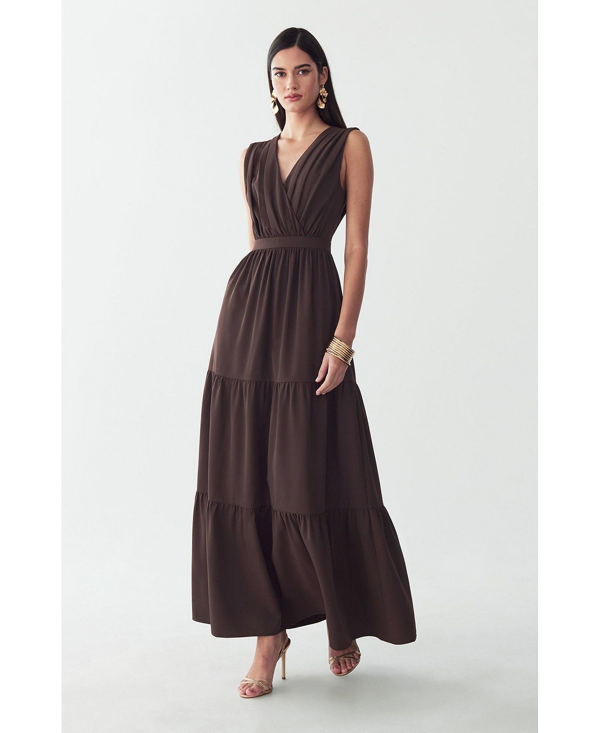 ST MRLO Women's Grennan Maxi Dress view 3 — MAYCSS fashion products