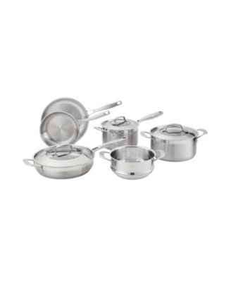 iD3&reg; Stainless Steel 9-Piece Cookware Set