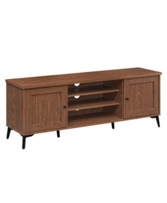 TV Stand for 65" TVs with 2 Doors Mid-Century Modern Design