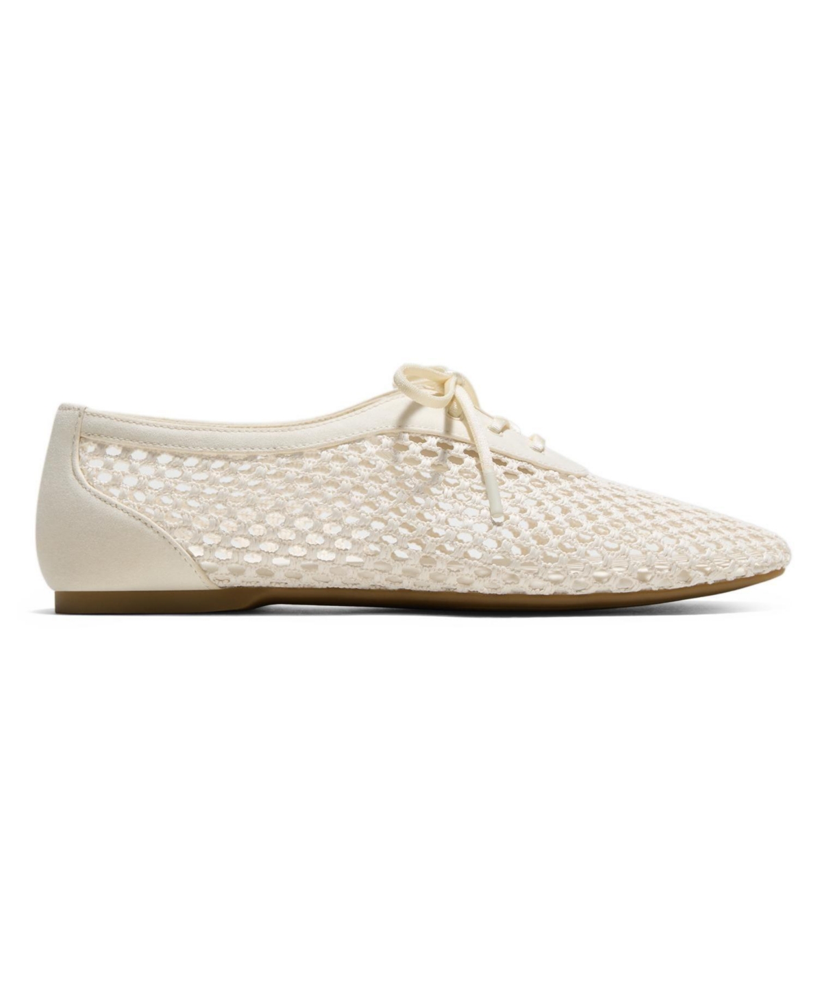 Vivaia Women's Carey Square-Toe Mesh Flats