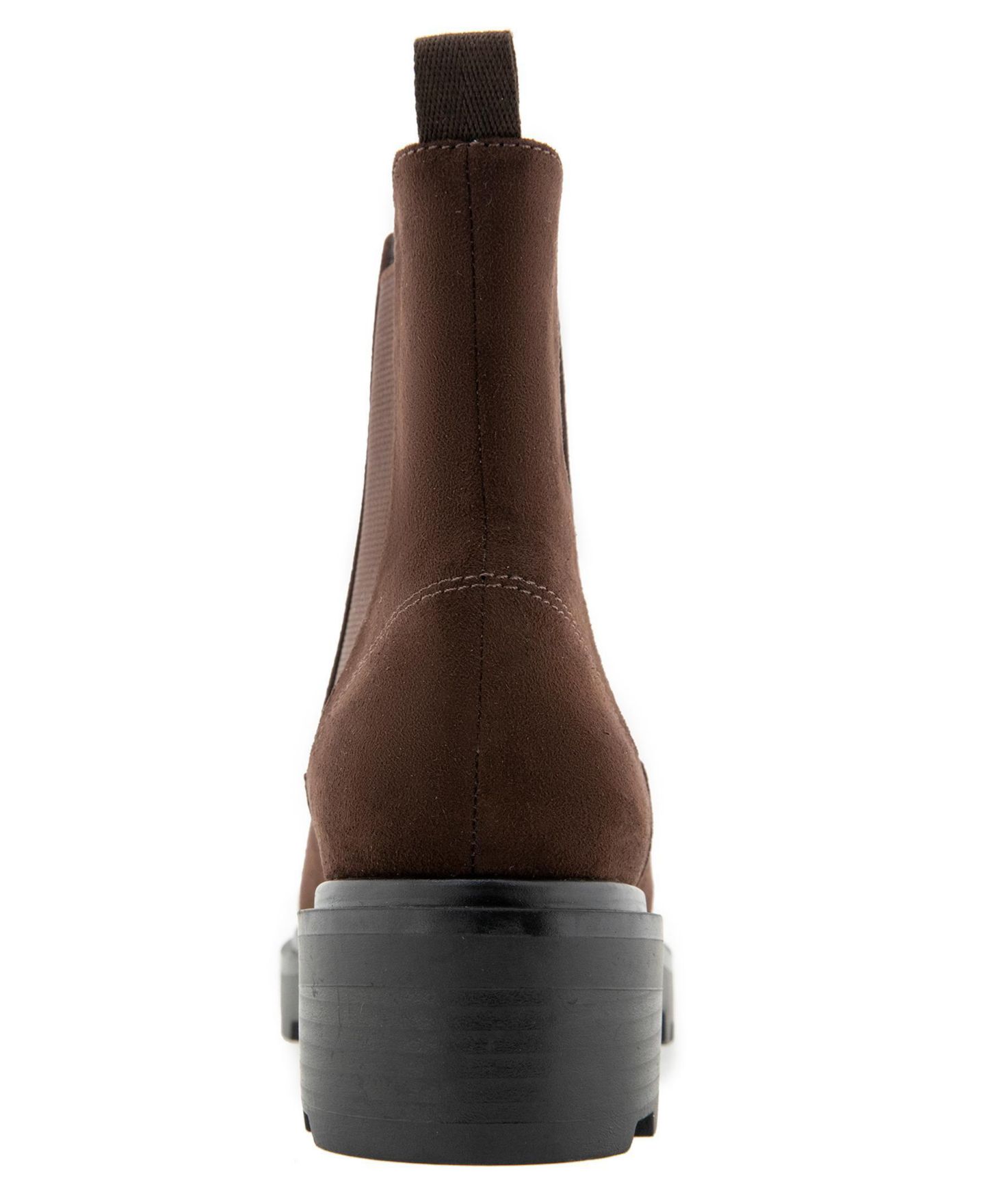 Женские ботинки Kensie Elara Lug Sole Chelsea Boot, цвет: Чёрный галечный — фото 3